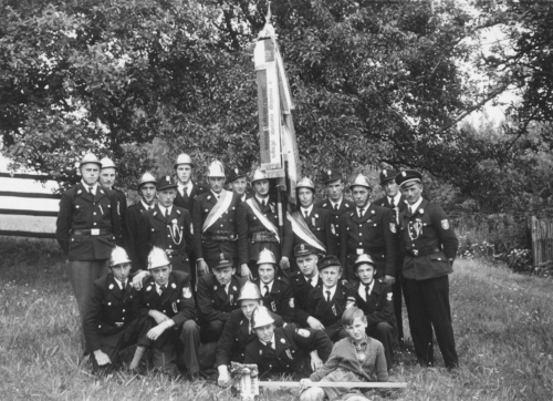 80 Jahre Freiwillige Feuerwehr Scheppach. Im Festgarten "Gasthof Sonne"